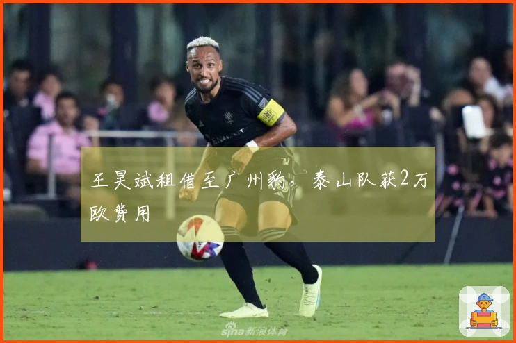 王昊斌租借至广州豹，泰山队获2万欧费用